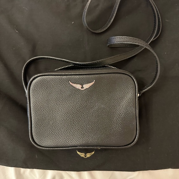 Zadig & Voltaire Handbags - Zadig & Voltaire Black Leather Mini Crossbody bag